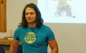 Klein Dávid hegymászó tartott előadást Bonyhádon