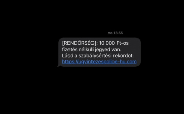 A rendőrség nevével visszaélve próbálnak személyes adatokat megszerezni csalók sms-ben