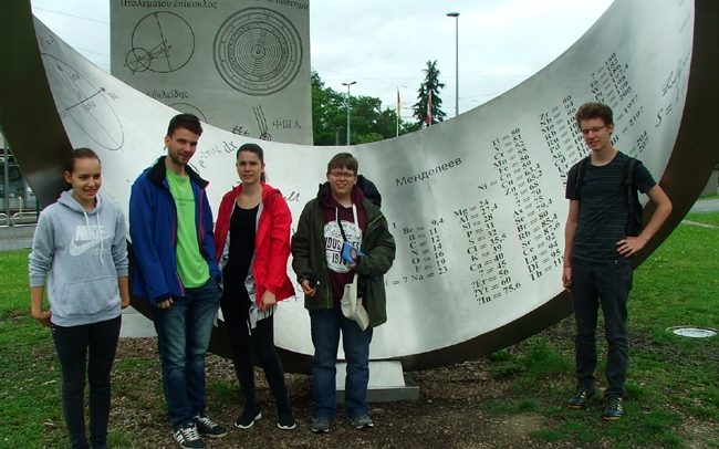 Petőfis diákok a CERN-ben